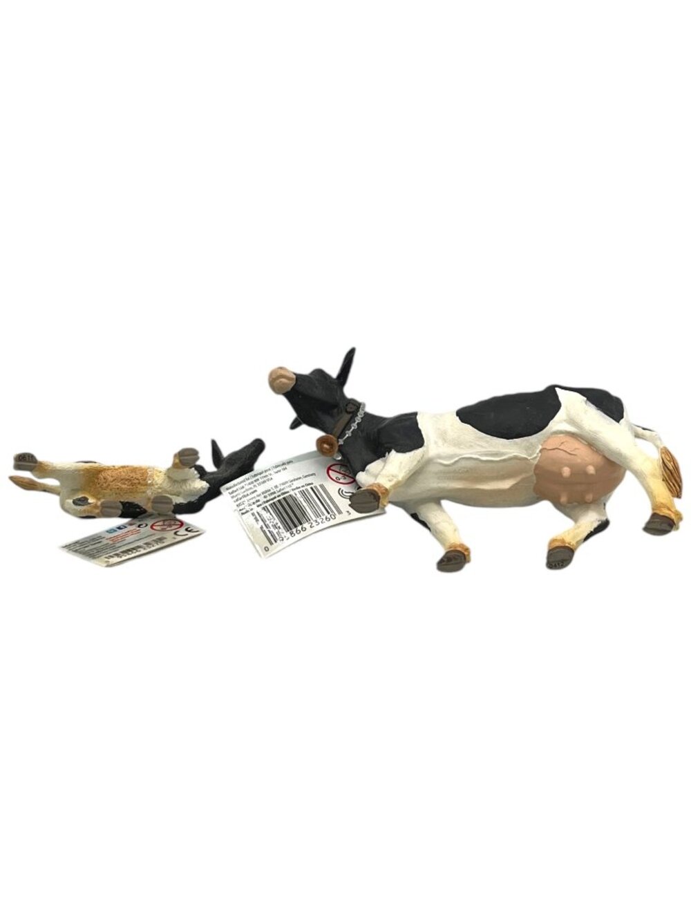 Safari Ltd Holstein Cow Calf Figures Farm Animal Set 2 NWT Dairy - Picture 10 of 11
